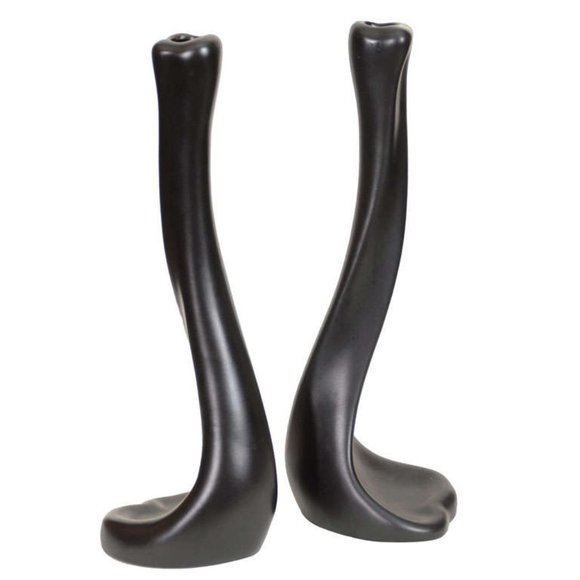 Tiffany & Co. Elsa Peretti Bone Candlestick PAIR - Picture 2 of 7